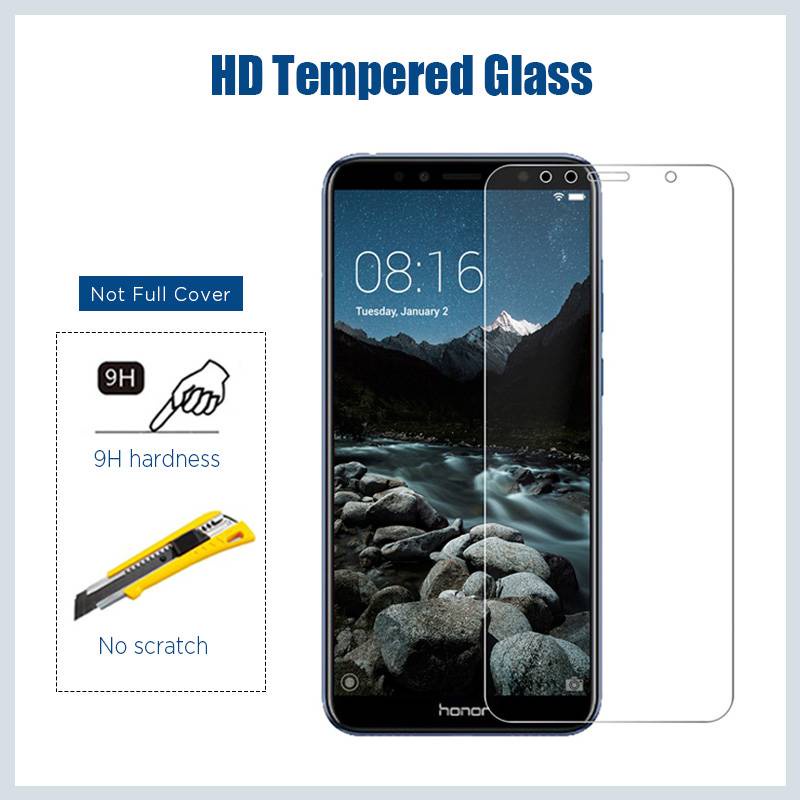 Screen Protector Tempered Glass for Huawei Honor 8X 9X 10X Lite 9A 7A 9H HD Phone Protective Glass on Honor 8A 6A Pro 5A Glass