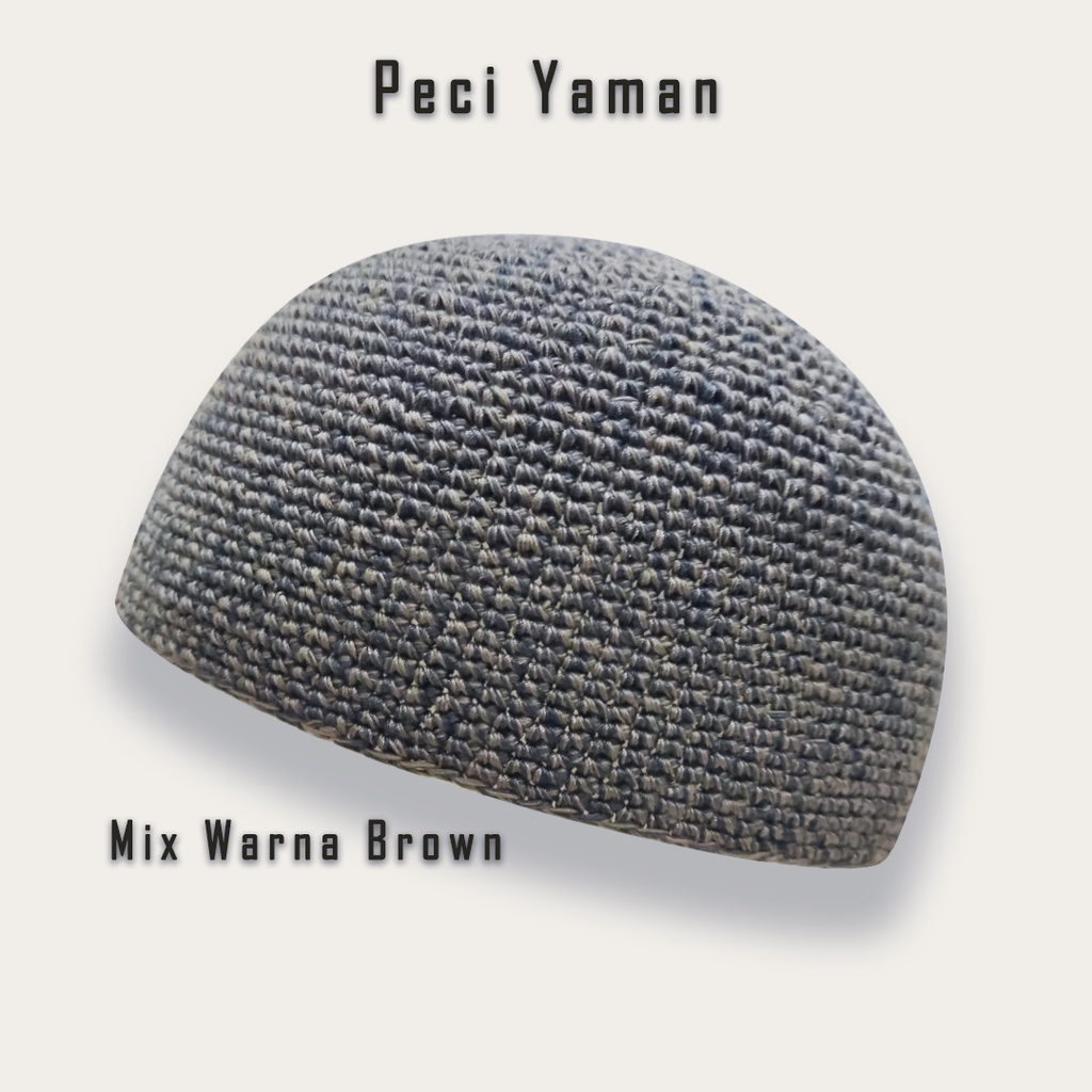 Kopiah Rajut Yaman Dewasa Peci Yaman Original Mix Warna Peci Rajut Yaman Dewasa Kopiah Rajut Dewasa