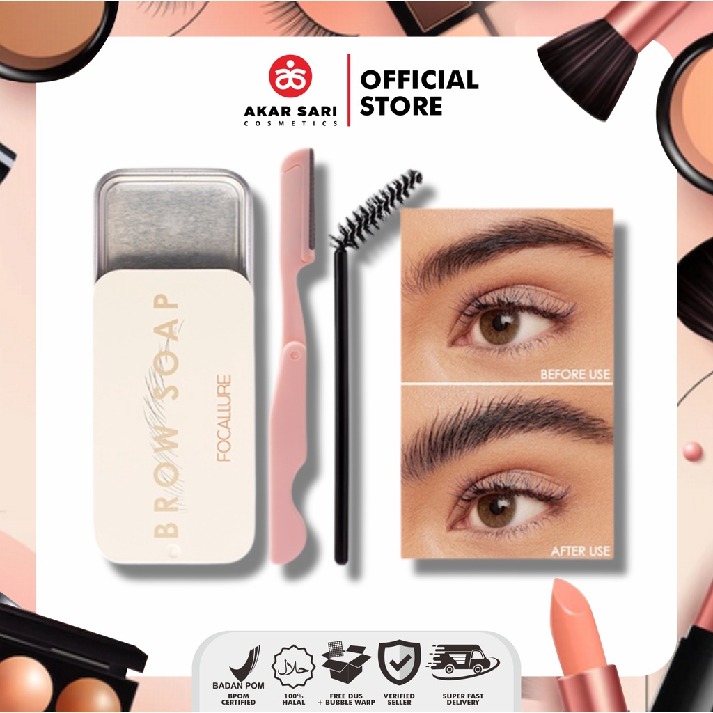 FOCALLURE 3D BROW STYLING SOAP / EYEBROW GEL WATERPROOF - FA182