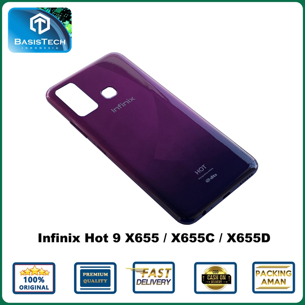 BACK COVER BACKDOOR CASING INFINIX HOT 9 X655 X655C X655D