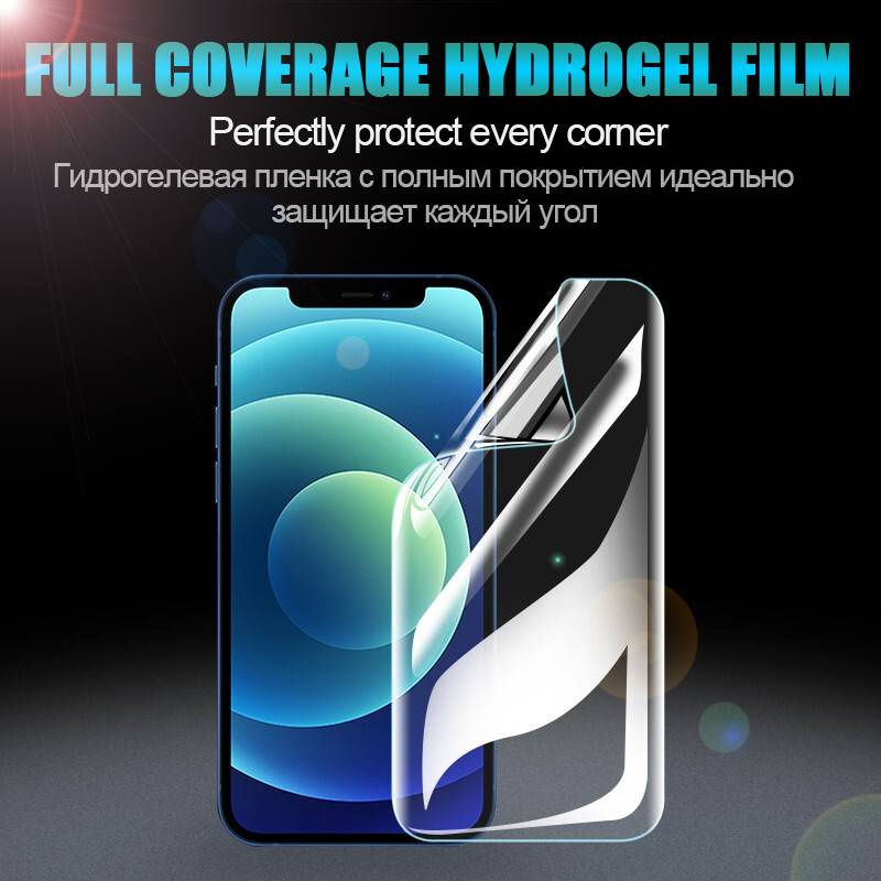 30000D Full Cover Front Back Screen Protector For iPhone 13 Pro Max Mini 13Pro Max Hydrogel Film Not Glass