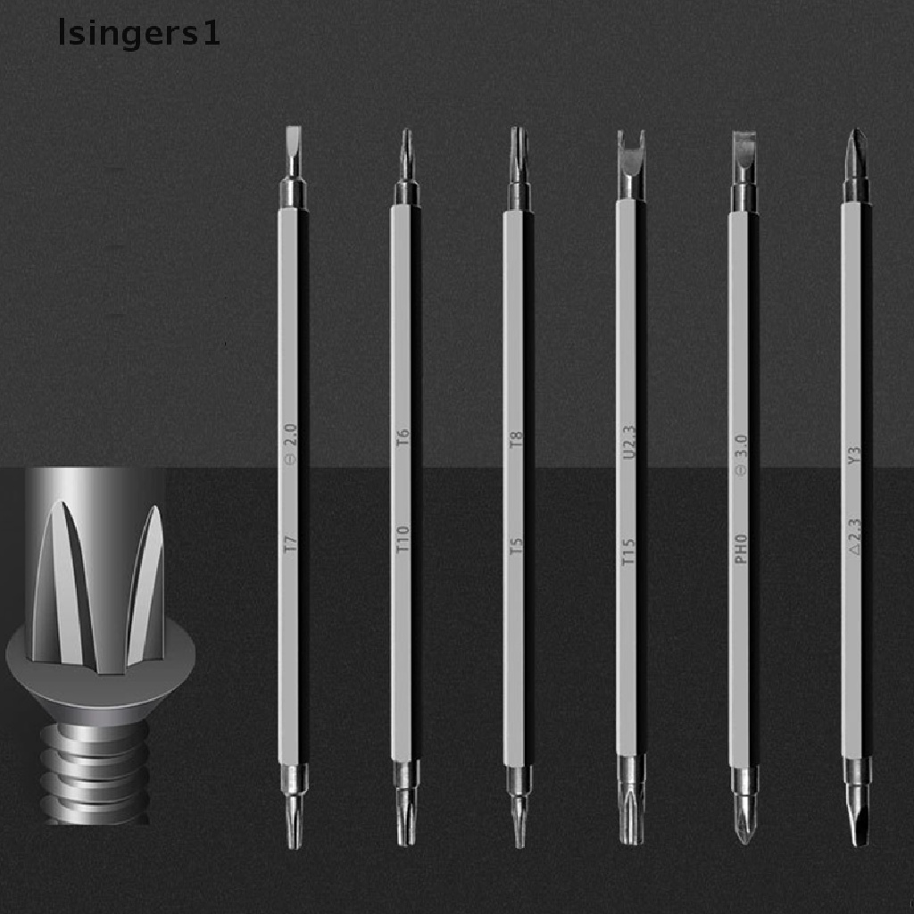 (lsingers1) 6in1 Obeng Magnetik Multifungsi