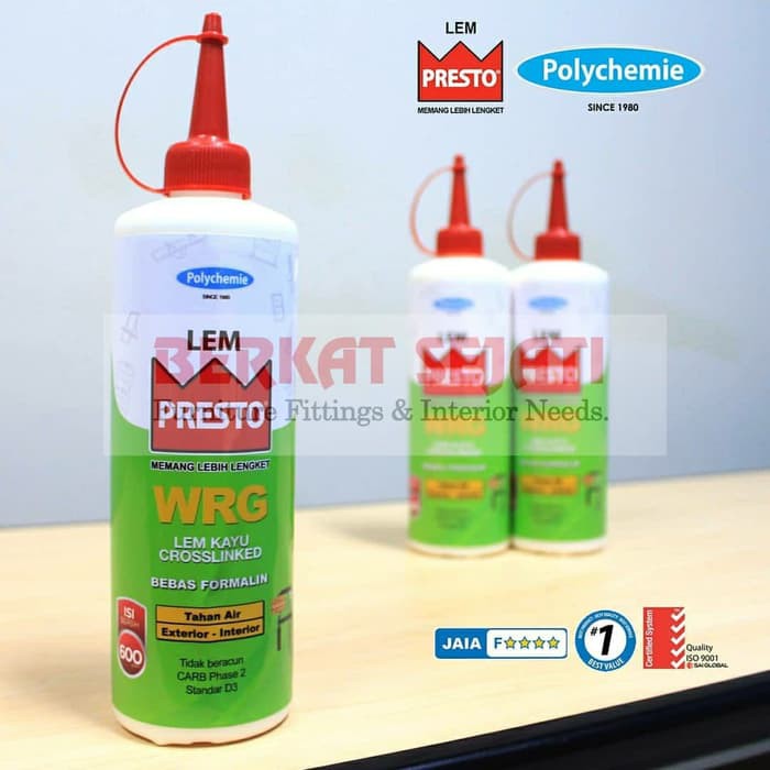 

lem presto wrg lem kayu exterior veneer tahan air transfer foto 600 gr