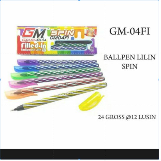 

Pulpen Spin 12 pcs