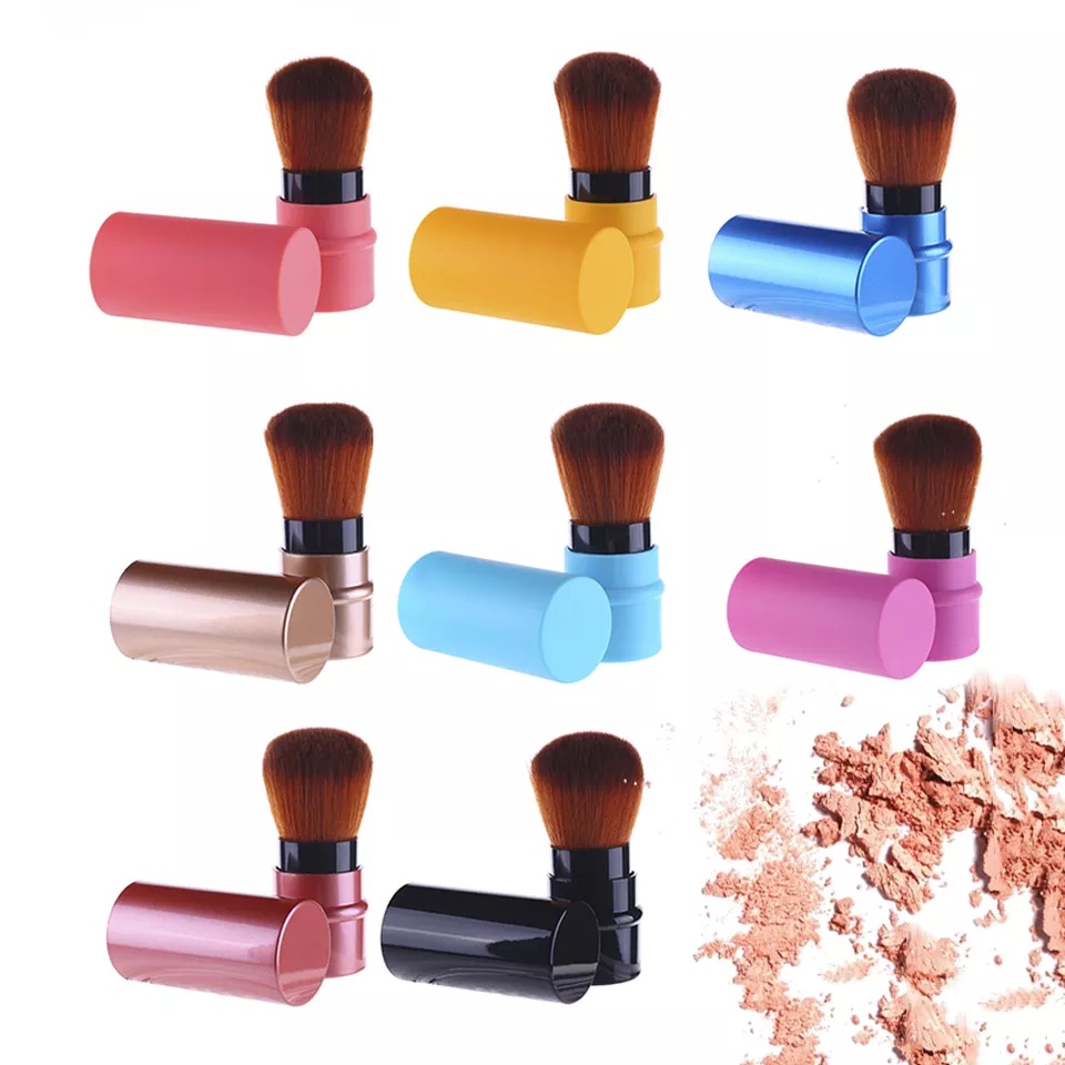 (COD) Brush Make Up Travel Portable Blush Powder Foundation MALL SHOPPING