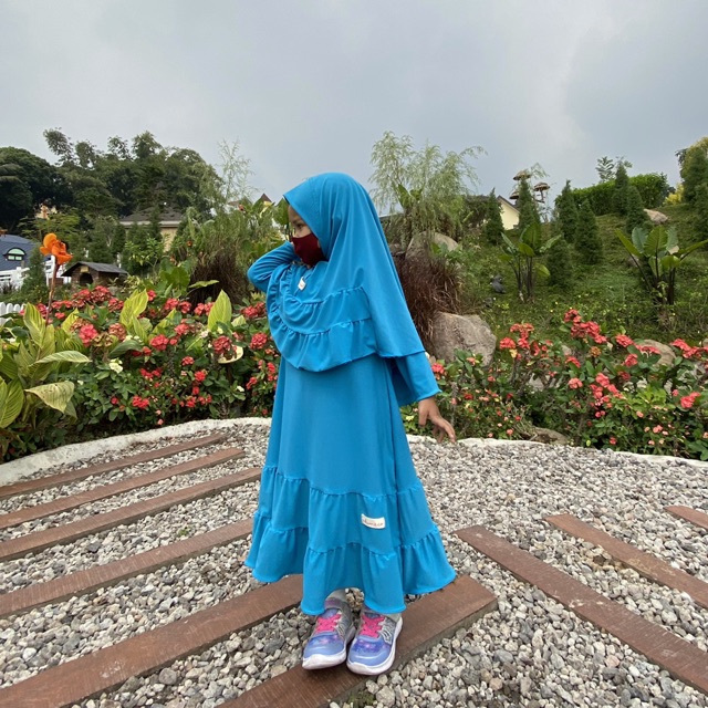 KIMEHIJAB Gamis anak perempuan premium KAMILA