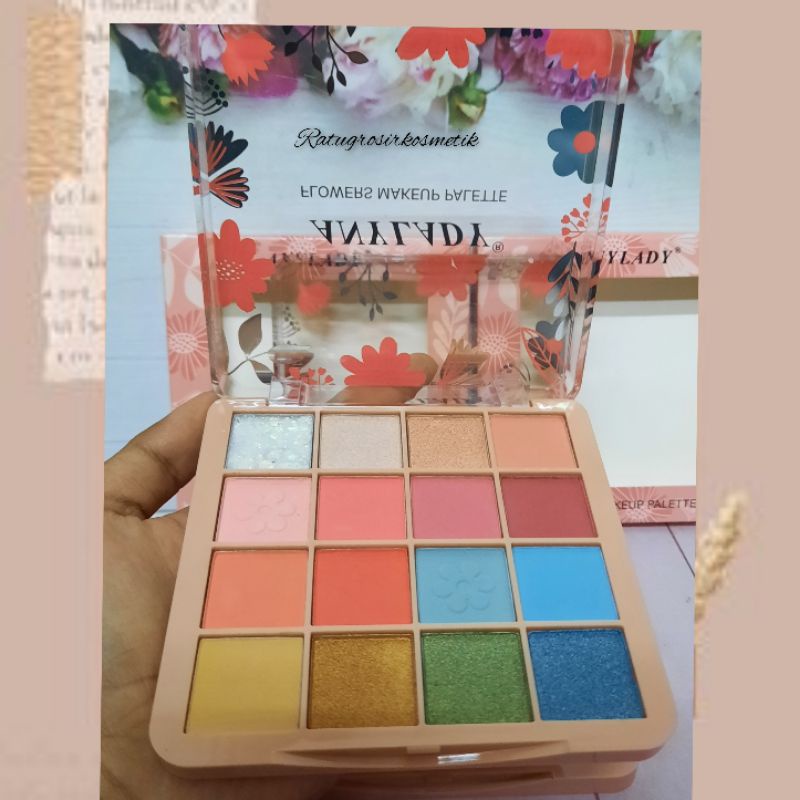 PROMO!!!EYESHADOW PALETTE ANYLADY FLOWERS NO.833/EYESEDOW FLOWERS ANYLADY