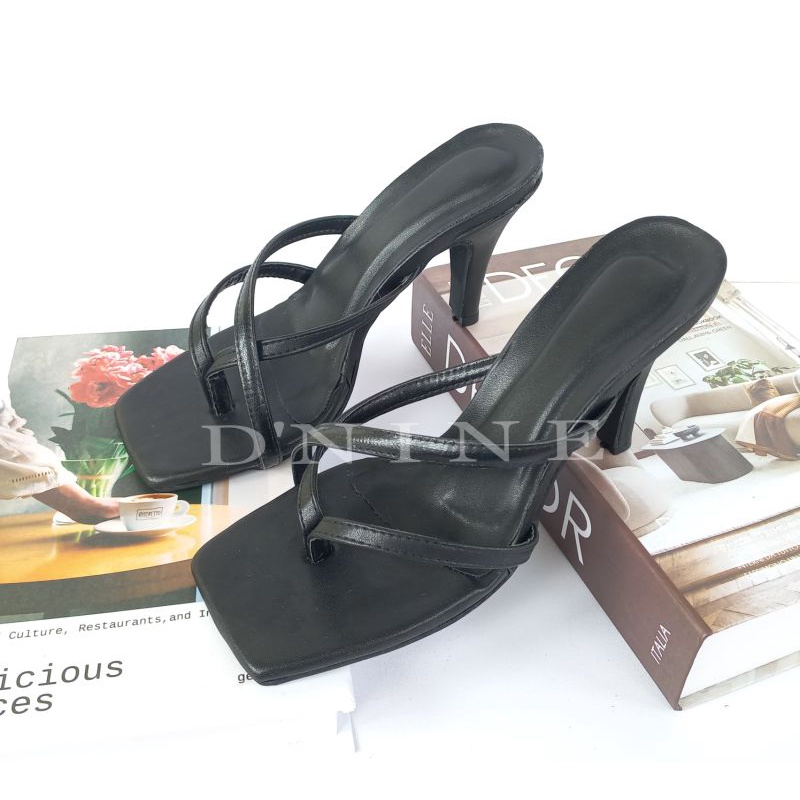 Sandal Wanita heels tali jepit RD 05