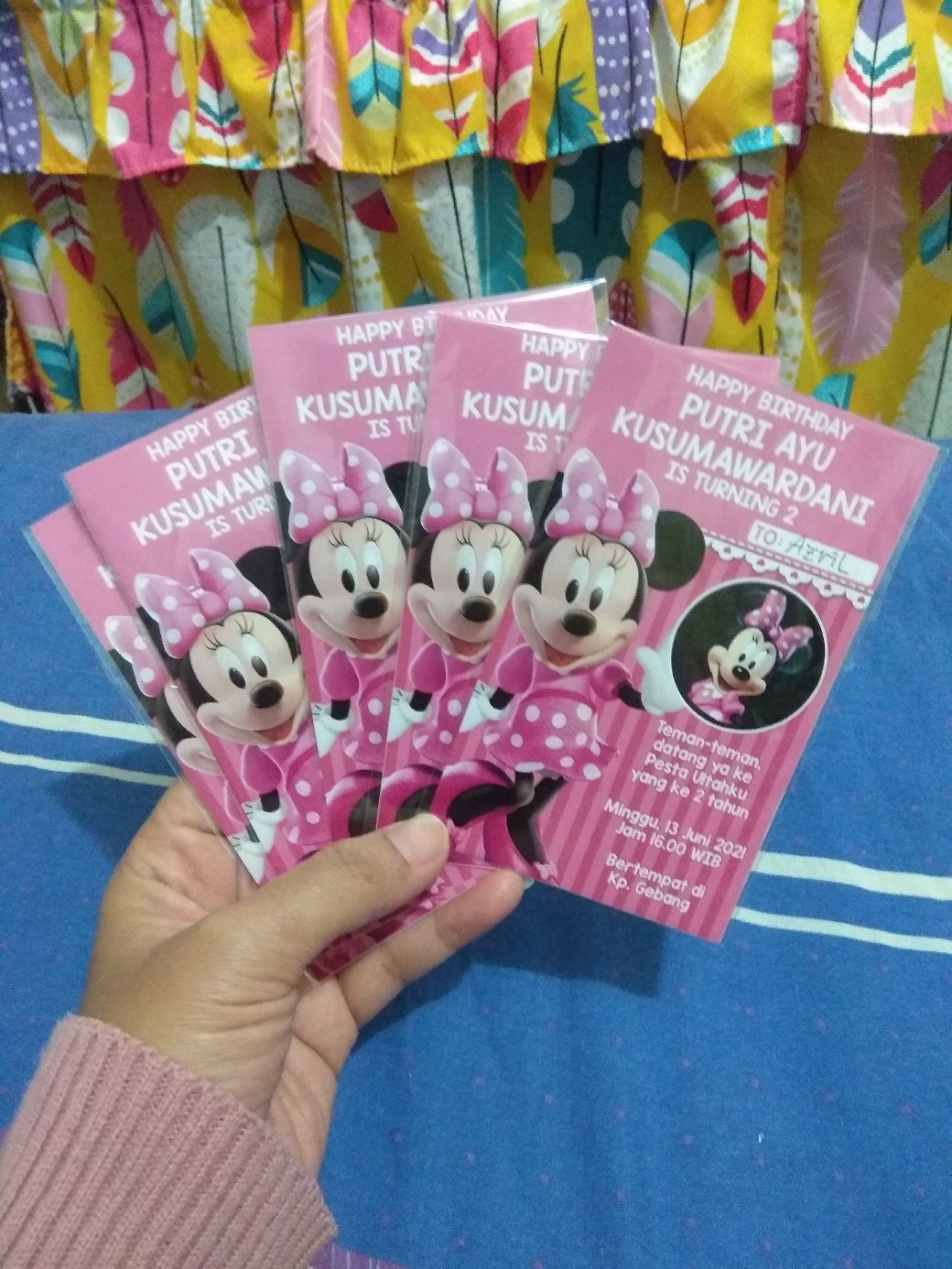 Topper Cupcake Ulang Tahun Anak