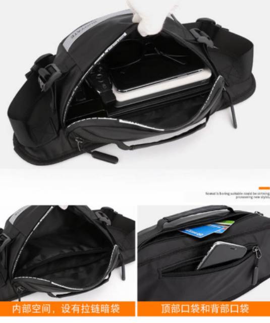 Best Selling Tas Slempang Selempang Anti Air Kanvas SPEN USB Charger Sling Bag Canvas Vr2 Waterproof