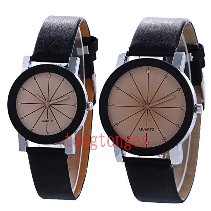 ✅[COD] Jam Tangan Couple Kulit Import Murah Premium Pria Wanita Watch
