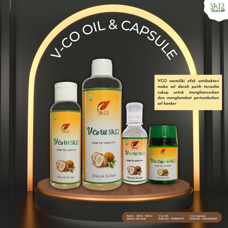 SUPLEMEN TUBUH / BOOSTER ASI /VCO / Virgin Coconut Oil / Minyak Kelapa / MINYAK