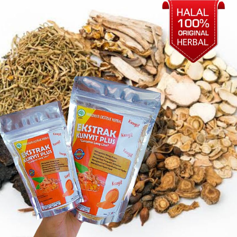 

Ekstrak Minuman Herbal Kunyit Plus pegagan