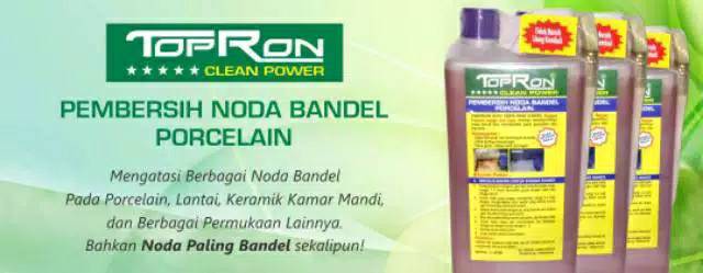 PROMO TOPRON CLEAN POWER Pembersih Keramik dan Porcelain / Distributor/ Termurah