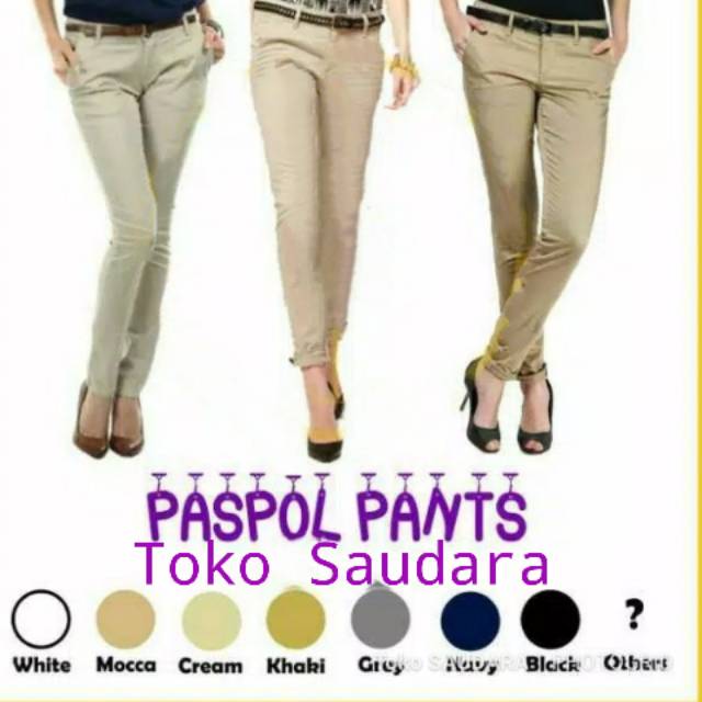 Celana formal wanita paspol pants