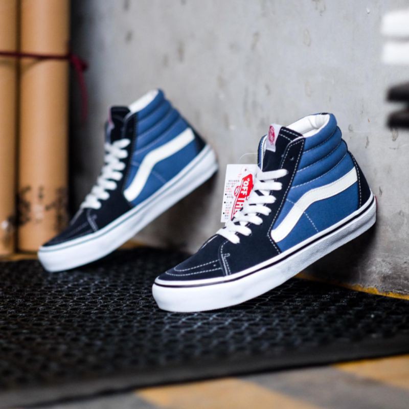 vans SK8 Hi navy white japan market