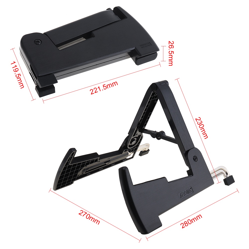 Stand Holder Lipat 2 Warna Untuk Gitar Bass Biola Ukulele