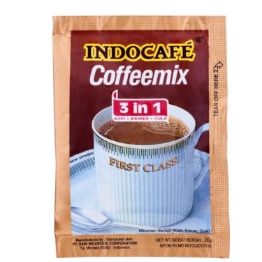 

SEMBAKO - Indocafe Coffeemix / 10 Sachet/rtg Isi @20gram