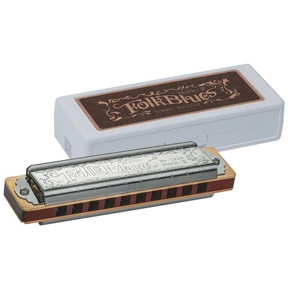 Harmonika Diatonic Tombo Folk Blues Mark II