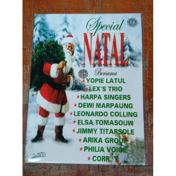 Kaset Vcd Original lagu spesial  natal