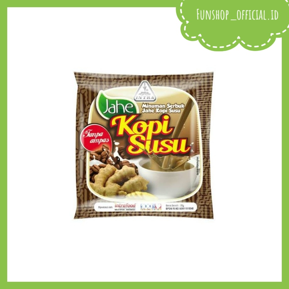 

INTRA JAHE KOPI SUSU 5X28GR