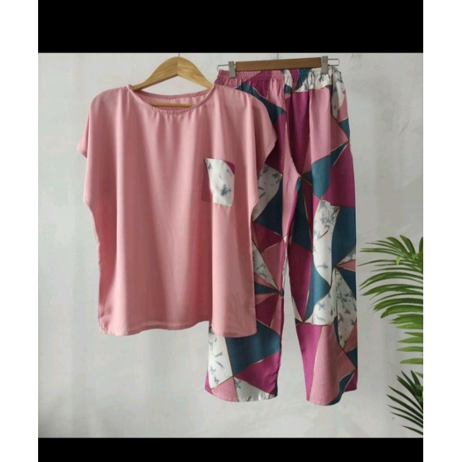 SETELAN BABYDOLL RAYON TWILL CP BISA BAYAR DITEMPAT