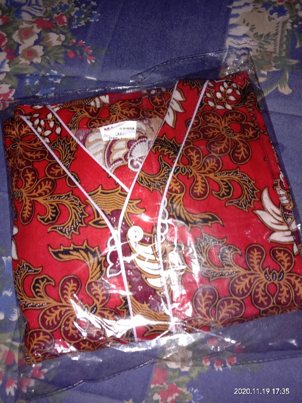 Piyama Batik Bagan | Khusus Anak Anak | Uk 4 | Batik Bagan Siapi Api Asli 1000%