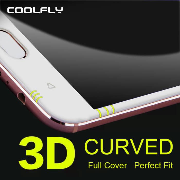 NEW Tempered Glass Full 3D Samsung J7 2016 J710 Anti Gores Curved Warna   Hitam