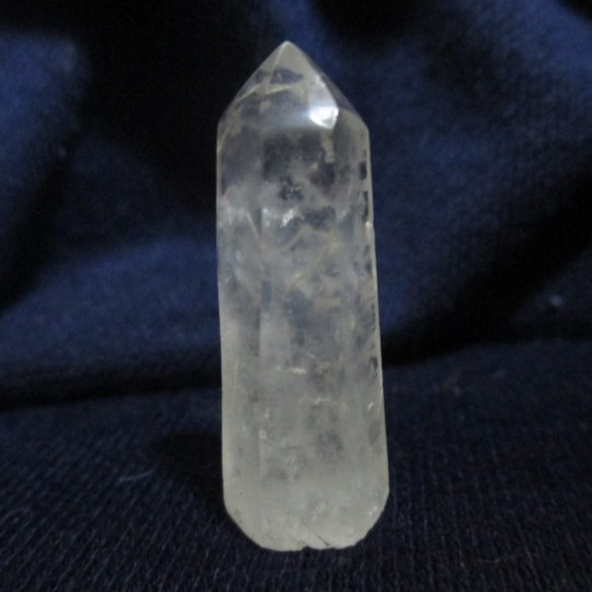 Natural Kecubung Air-Es Prisma