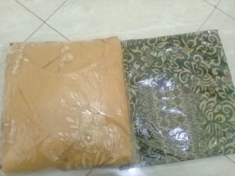 Kebaya Couple Semi Prancis Katun Bahan Kebaya Semi France Corneli Couple Casandra Batik Couple Murah