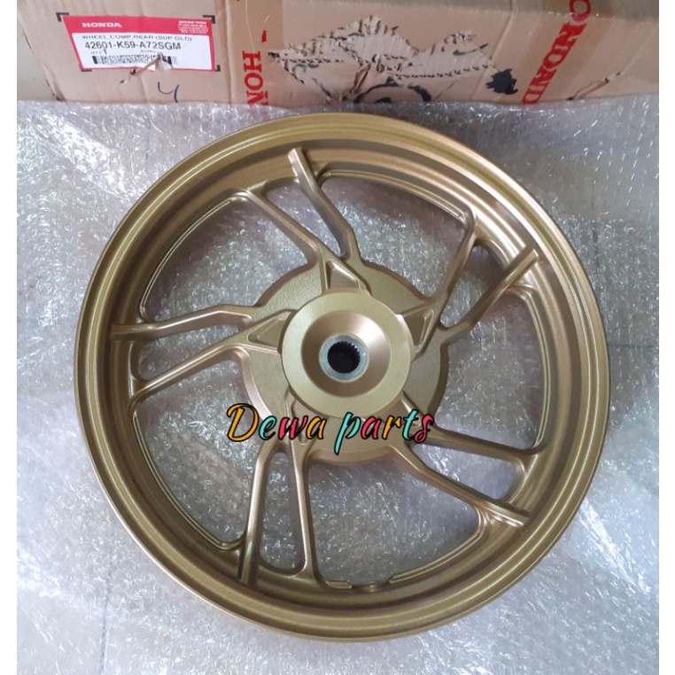 velg peleg belakang vario 150 new gold.42601K59A72SGM.original ahm