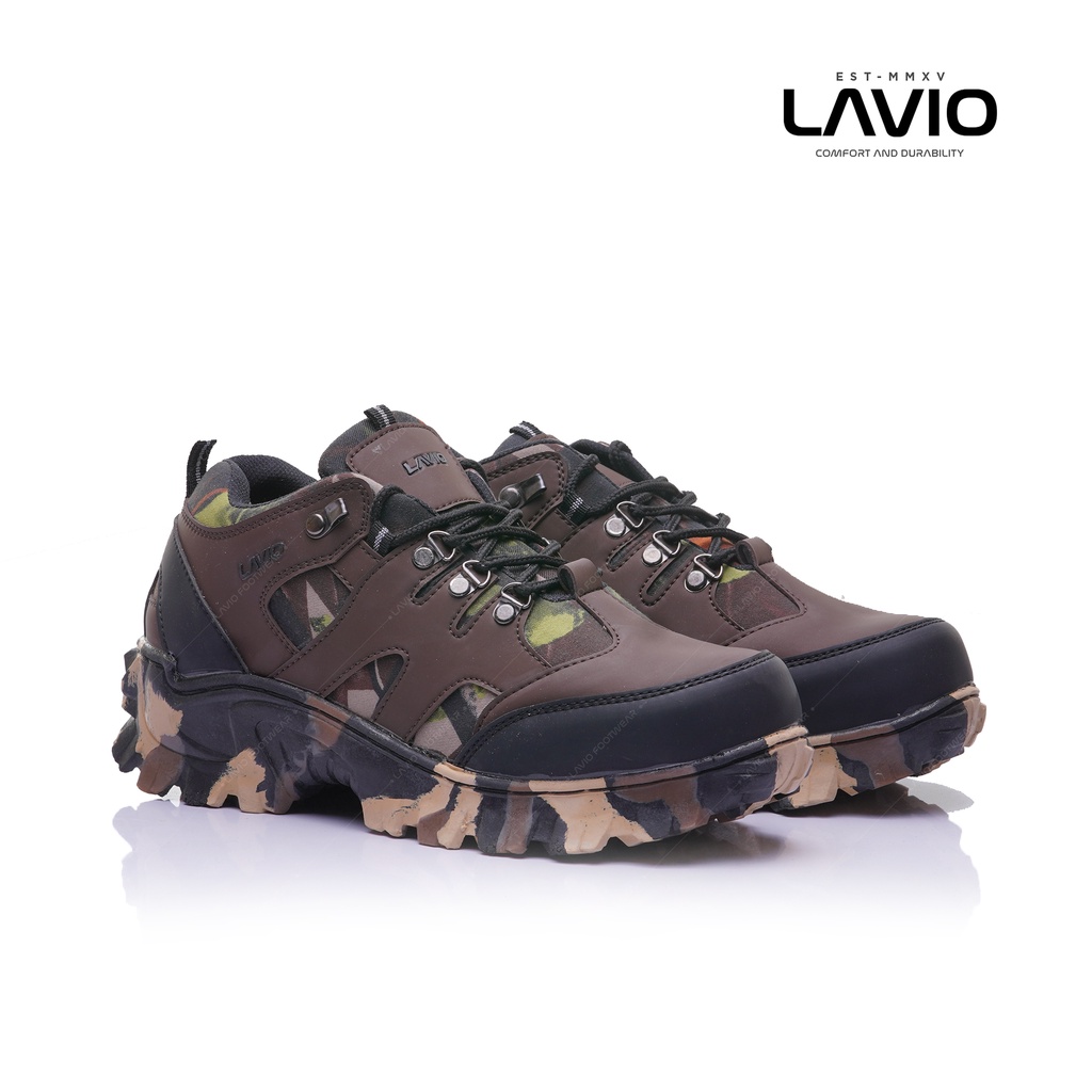 Sepatu Safety Boots Pria Ujung Besi Safty Terbaru Lavio Shortka