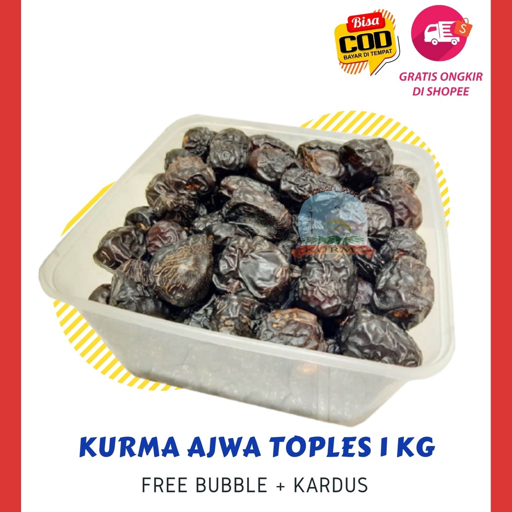 

Kurma Ajwa 1 Kg / Kurma Ajwa Madinah / Kurma Ajwa Premium / Oleh Oleh Haji / Kurma Nabi