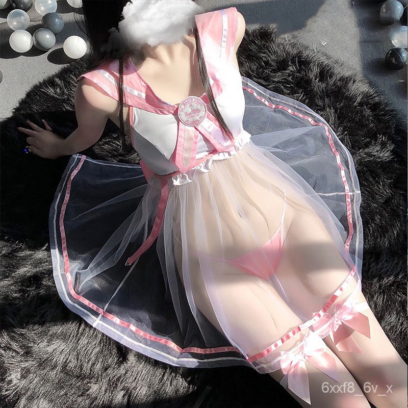 Sexy Cosplay School Girl Costumes Japanese JK Student Uniforms Kawaii Maid Outfits Erotic Nightdress