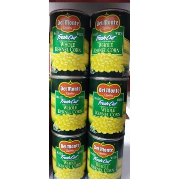 

del monte whole kernel corn UK 420gr