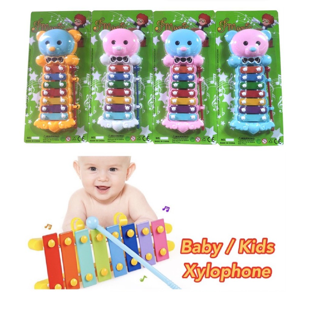 TERMURAH Mainan Alat Musik Gamelan / Xylophone Warna-warni untuk Edukasi Anak Baby BS CBKS