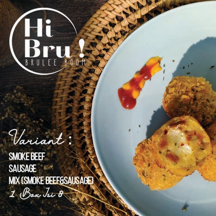 

Brulee Boom Bomb Mozzarella Smoked Beef / Sausage / Mix 150gr