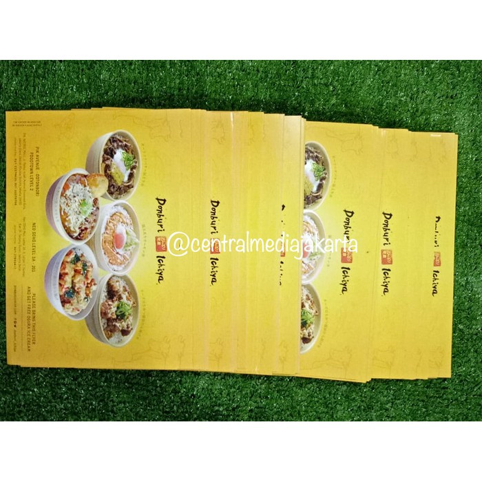

promo kualitas Cetak Brosur A5 Full Color AP 150 gr murah keren terbatas
