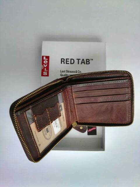 DOMPET KULIT ASLI / DOMPET PRIA WANITA LIPAT DP613 KULIT ASLI