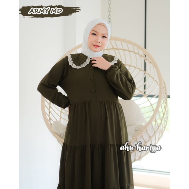 AKU KARISSA ORI//MIKAYLA MIDI DRESS//MIDI DRESS AKU KARISSA