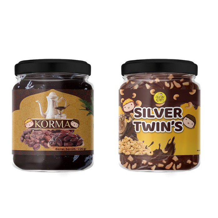 

Flash Sale - Combo Selai Korma 200gr + Selai Silver Twin's 200gr