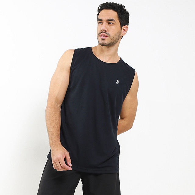 Hush Puppies Kaos Dalam Pria Stano Black