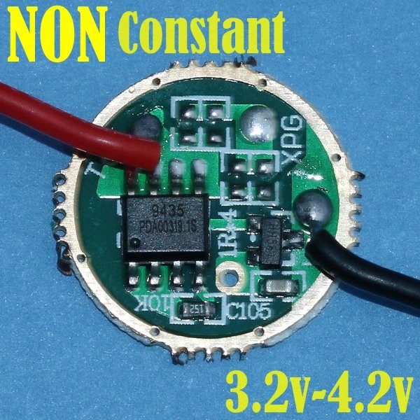 Driver Senter Led NON CONSTANT CREE DRIVER XM-L XP-L IN.2.7-4.2V 5MODE 17MM