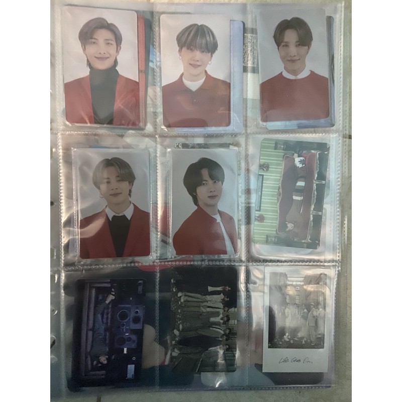 SHARING CARD TICKET BTS MAP OF THE SOUL; ONE