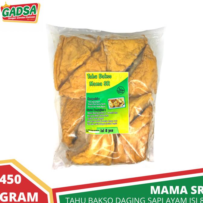 

Tahu Bakso Mama SR Tahu Baso Sapi Ayam Kombinasi isi 8