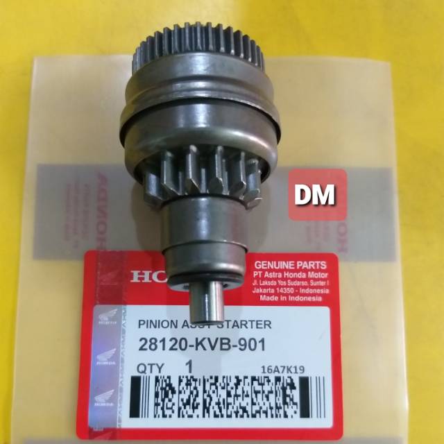 Gear Granat/Gear Pinion Starter Vario/ beat karbu/ beat fi/ spacy