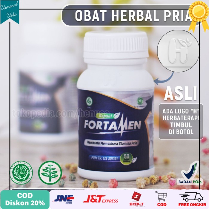 

◾COD◾ FORTAMEN OBAT HERBAL KUAT PRIA TAHAN LAMA STAMINA PERMANEN BPOM fortam