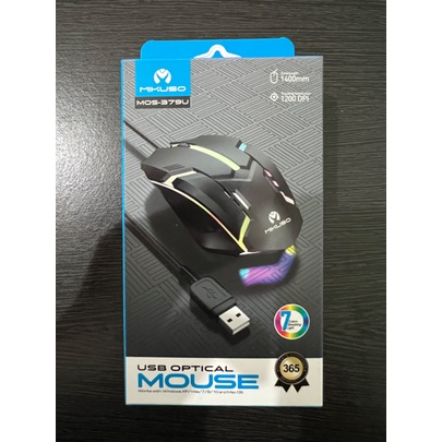 Mikuso MOS-379U Mouse USB Optical Mouse 1200 Dpi