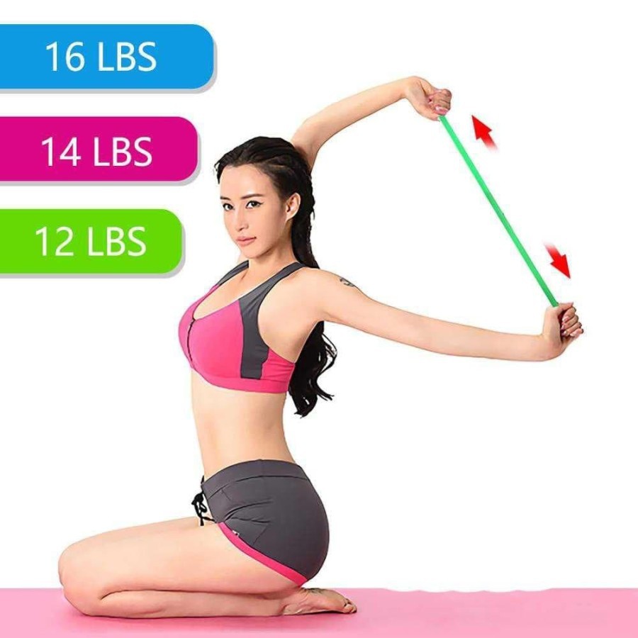 Resistance Band Bands Alat Fitness Portable Workout gym WFH