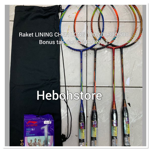 Penawaranspesial Raket Badminton LINING CL TERBARU CHEN LONG 100 2002 300 500 Terlaris